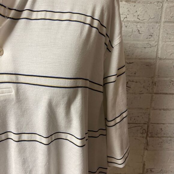 Nick Price Striped Polo large - Picture 2 of 7